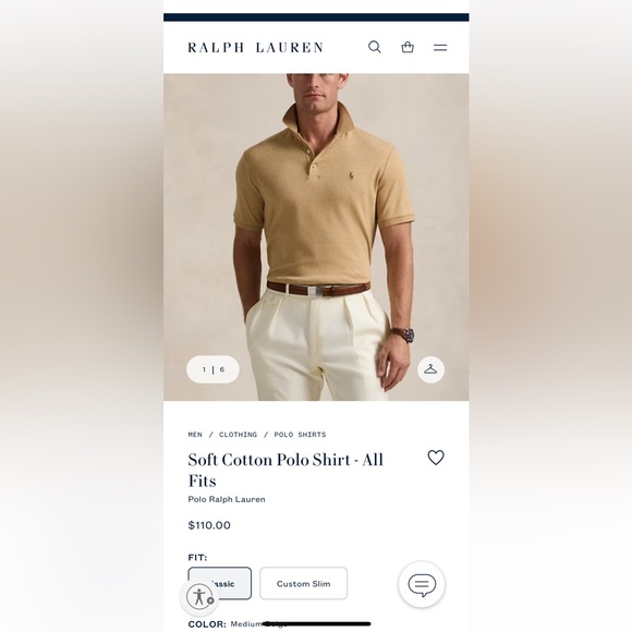 Ralph Lauren Polo shirt rarely worn. - Picture 4 of 4